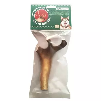 Solid Natura лакомство для собак, рога северного оленя №2 - 75 г Россия 1 уп. х 1 шт. х 0.075 кг