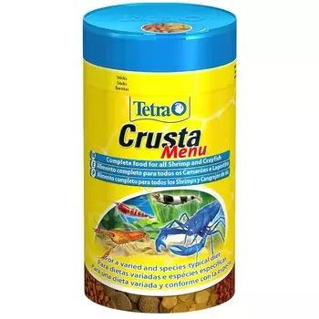 Tetra Crusta Menu "4 вида" корм для раков и креветок - 100 мл, 52 г повседневный Германия 1 уп. х 1 шт. х 0.052 кг