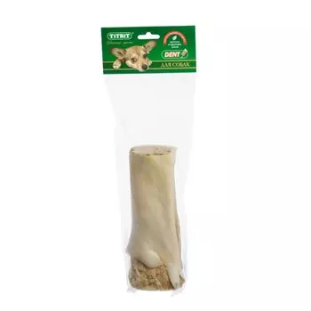 Titbit голень говяжья большая - мягкая упаковка - 0,496 кг для взрослых с говядиной для всех пород Россия 1 уп. х 1 шт. х 0.496 кг