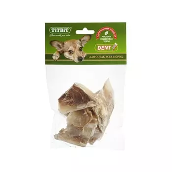 TiTBiT лакомство для собак хрящ лопаточный говяжий мини - 65 г для взрослых с говядиной для всех пород Россия 1 уп. х 1 шт. х 0.065 кг