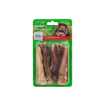 TiTBiT лакомство для собак бычий корень пикантный Б2-L - 75 г для взрослых с говядиной для всех пород Россия 1 уп. х 1 шт. х 0.07 кг