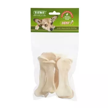 TiTBiT лакомство для собак косточка слоеная XXL - 55 г для взрослых с говядиной для всех пород Россия 1 уп. х 1 шт. х 0.07 кг