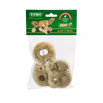 TiTBiT лакомство для собак крутон говяжий - 120 г для взрослых с говядиной для всех пород Россия 1 уп. х 1 шт. х 0.151 кг