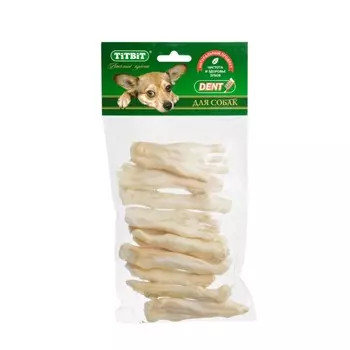 TiTBiT лакомство для собак лапки кроличьи большие XL - 100 г для взрослых с кроликом для всех пород Россия 1 уп. х 1 шт. х 0.1 кг