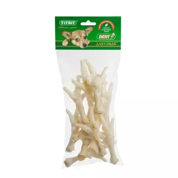 TiTBiT лакомство для собак лапки куриные XXL - 95 г для взрослых с курицей для всех пород Россия 1 уп. х 1 шт. х 0.095 кг