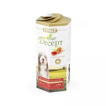 TiTBiT лакомство для собак печенье с мясом ягненка стандарт - 350 г для взрослых с ягненком для всех пород Россия 1 уп. х 1 шт. х 0.35 кг