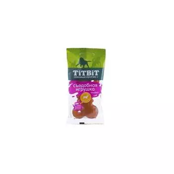 TiTBiT Съедобная игрушка косточка Standart для собак, с ягненком - 69 г с ягненком Россия 1 уп. х 1 шт. х 0.069 кг