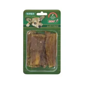 Titbit сухожилия говяжьи малые - Б2-M - 80 г с говядиной Россия 1 уп. х 1 шт. х 0.08 кг