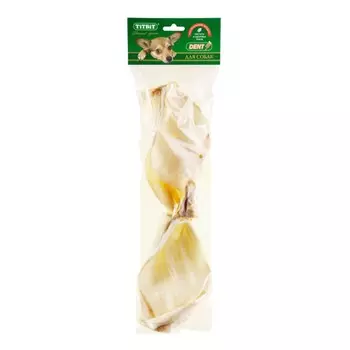 Titbit ухо говяжье XXL - мягкая упаковка - 90 г с говядиной Россия 1 уп. х 1 шт. х 0.09 кг