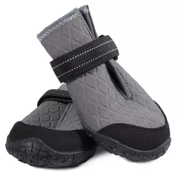 Triol ботинки для собак "Ромбы", серые, размер L, 60х55х50 мм - 4шт l Китай 1 уп. х 1 шт. х 0.182 кг