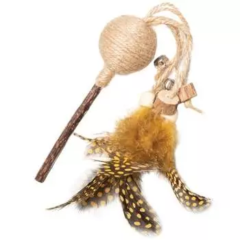 Triol игрушка для кошек из мататаби "Леденец на палочке", 270мм для всех возрастов Китай 1 уп. х 1 шт. х 0.016 кг