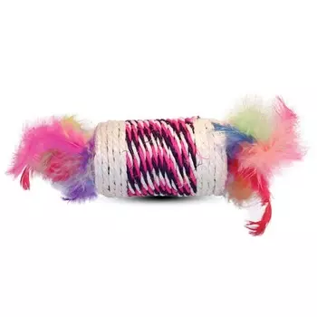 Triol игрушка для кошек из сизаля "Цилиндр", 90мм для всех возрастов Китай 1 уп. х 1 шт. х 0.036 кг