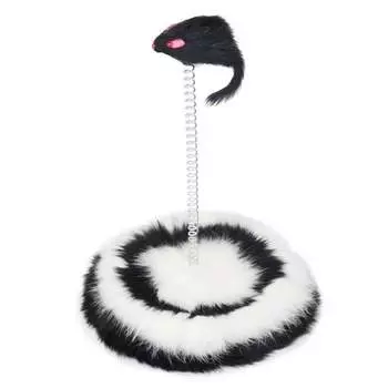 Triol игрушка для кошек "Мышь на подставке", 230мм для всех возрастов Китай 1 уп. х 1 шт. х 0.153 кг