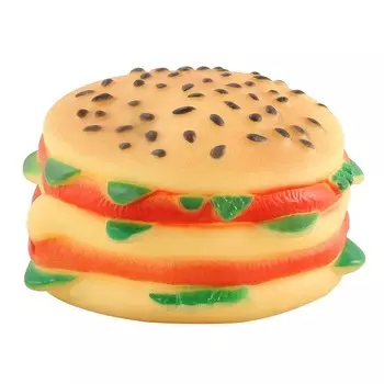 Triol Игрушка для собак "Чизбургер", 90мм для всех пород Китай 1 уп. х 1 шт. х 0.067 кг