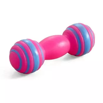 Triol Игрушка для собак "Гантель полосатая", 110мм для всех пород Китай 1 уп. х 1 шт. х 0.033 кг
