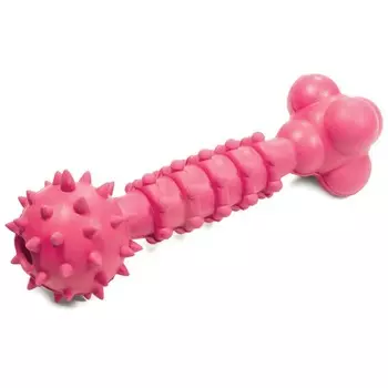 Triol Игрушка для собак из цельнолитой резины "Гантель креативная с колокольчиком", 160мм для всех пород Китай 1 уп. х 1 шт. х 0.128 кг