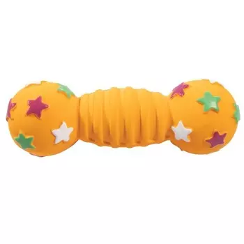 Triol Игрушка для собак из латекса "Гантель Звезды", 150мм для всех пород Китай 1 уп. х 1 шт. х 0.045 кг