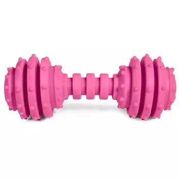 Triol Игрушка для собак из резины "Гантель с двумя колокольчиками", 120мм для всех пород Китай 1 уп. х 1 шт. х 0.068 кг