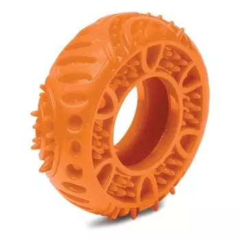 Triol Игрушка для собак из термопластичной резины "Шина с шипами", 130мм для всех пород Китай 1 уп. х 1 шт. х 0.235 кг