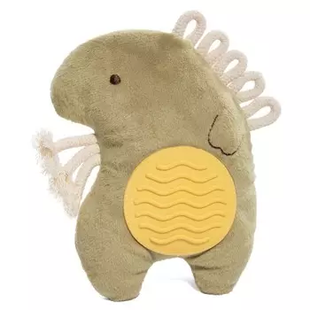 Triol Игрушка для собак мягкая "Динозаврик с тренажером для зубов", 165мм для всех пород Китай 1 уп. х 1 шт. х 0.039 кг