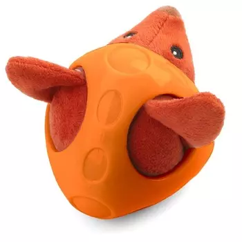 Triol Игрушка для собак мягкая "Лиса в броне", 80 мм для всех пород Китай 1 уп. х 1 шт. х 0.064 кг