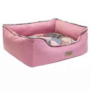 Triol лежанка для животных прямоугольная "Муза" - 520х450х210мм для всех пород Россия 1 уп. х 1 шт. х 0.72 кг