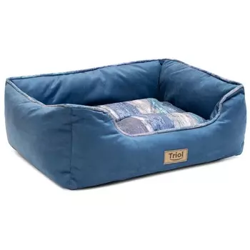 Triol лежанка для животных прямоугольная "Волна" - 520х450х210мм для всех пород Россия 1 уп. х 1 шт. х 0.72 кг