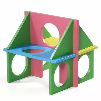 Triol Little Town складной игровой комплекс для мелких животных "Фитнес", 125х125х125 мм для всех возрастов Китай 1 уп. х 1 шт. х 0.143 кг