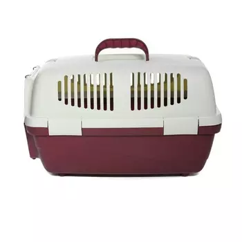 Triol переноска FS01 для животных, бургунди, размер S - 480х290х280 мм для всех возрастов s Китай 1 уп. х 1 шт. х 1.425 кг