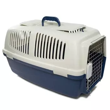 Triol переноска FS02 для животных, индиго, размер M - 560х365х330 мм для всех возрастов m Китай 1 уп. х 1 шт. х 1.875 кг