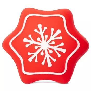 Triol серия New Year игрушка для собак "Снежинка" - 85 мм для всех пород Китай 1 уп. х 1 шт. х 0.034 кг