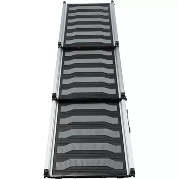 Trixie 3-х ступенчатый пандус для собак, раздвижной, для животных весом до 90 кг, черный, серый - 40 х 78 – 175 см, 6.8 кг для всех возрастов для всех пород Китай 1 уп. х 1 шт. х 0.08 кг