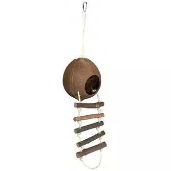 Trixie Домик для хомяков, кокос, ф 13х56 см Китай 1 уп. х 1 шт. х 0.295 кг