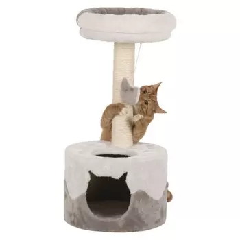 Trixie Домик для кошки Nuria, 71 см, белый/серый Китай 1 уп. х 1 шт. х 4.8 кг