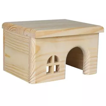 Trixie Домик для морской свинки, 28х16х18 см, дерево Китай 1 уп. х 1 шт. х 1.065 кг