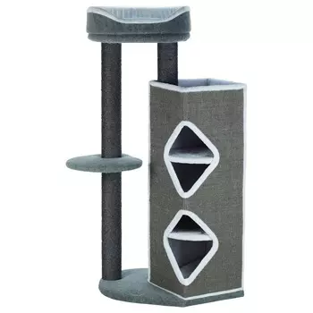 Trixie Домик Hugo, 151 см, серый/белый Китай 1 уп. х 1 шт. х 30.28 кг