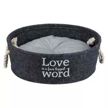 Trixie Лежак Lian, 37 см, серый Китай 1 уп. х 1 шт. х 0.34 кг