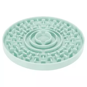 Trixie лизательный коврик Junior "Тарелка", резина, цвет голубой - ф 15 см Китай 1 уп. х 1 шт. х 0.09 кг