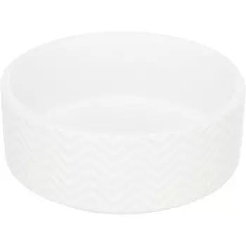 Trixie миска для собак, керамика, белый - 1,6 л/ф, 20 см для всех возрастов для всех пород Китай 1 уп. х 1 шт. х 0.772 кг