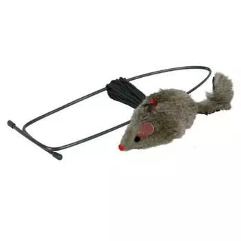 Trixie Мышь для кошек, на резинке, крепящ. на дверной проем, 8 см Китай 1 уп. х 1 шт. х 0.1 кг