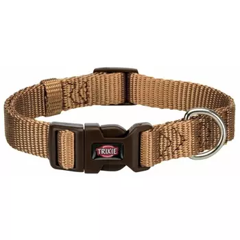 Trixie Ошейник Premium, XXS-XS: 15-25 см/10 мм, песочный эконом Китай 1 уп. х 1 шт. х 0.014 кг