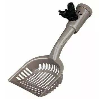 Trixie Совок для кошачьего туалета с мешком, M: 38 см Китай 1 уп. х 1 шт. х 0.081 кг