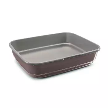 Туалет Imac Felix для кошек серый - 49,5х39х12 см. Италия 1 уп. х 1 шт. х 0.625 кг