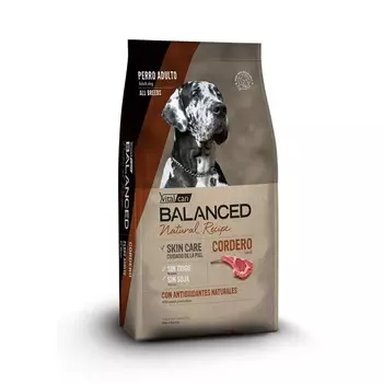 Vitalcan Balanced Dog Adult Natural Recipe сухой корм для собак, с ягненком супер премиум для взрослых с ягненком для всех пород мешок Аргентина 1 уп. х 1 шт. х 15 кг