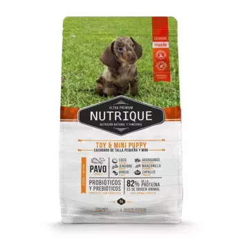 Vitalcan Nutrique Dog Puppy сухой корм для щенков мелких пород, с индейкой супер премиум для щенков с индейкой породы мелкого размера мешок Аргентина 1 уп. х 1 шт. х 3 кг