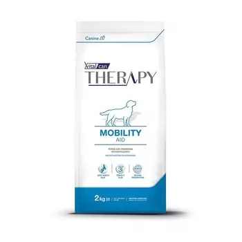 Vitalcan Therapy Canine Mobility Aid сухой корм для собак, при заболеваниях опорно-двигательного аппарата, с курицей - 2 кг супер премиум для взрослых с курицей для всех пород мешок Аргентина 1 уп. х 1 шт. х 2 кг