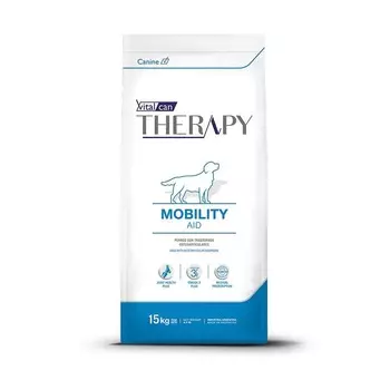 Vitalcan Therapy Canine Mobility Aid сухой корм для собак, при заболеваниях опорно-двигательного аппарата, с курицей супер премиум для взрослых с курицей для всех пород мешок Аргентина 1 уп. х 1 шт. х 15 кг