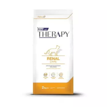 Vitalcan Therapy Feline Renal Care сухой корм для кошек, при болезнях почек, с курицей супер премиум для взрослых с курицей для всех пород мешок Аргентина 1 уп. х 1 шт. х 2 кг