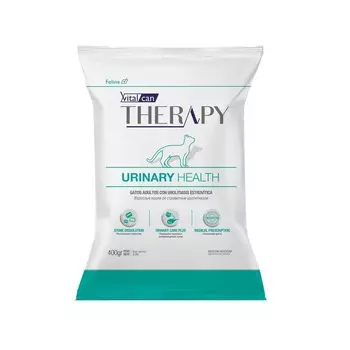 Vitalcan Therapy Feline Urinary Care для кошек, старше 1 года, при МКБ, с курицей, 400 г супер премиум для взрослых с курицей для всех пород Аргентина 1 уп. х 1 шт. х 0.4 кг