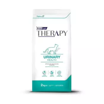 Vitalcan Therapy Feline Urinary Care сухой корм для кошек, при МКБ, с курицей - 2 кг супер премиум для взрослых с курицей для всех пород мешок Аргентина 1 уп. х 1 шт. х 2 кг